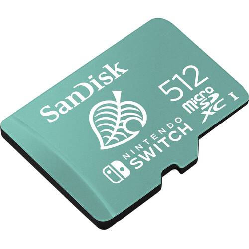SanDisk 512GB UHS-I microSDXC Memory Card for the Nintendo Switch