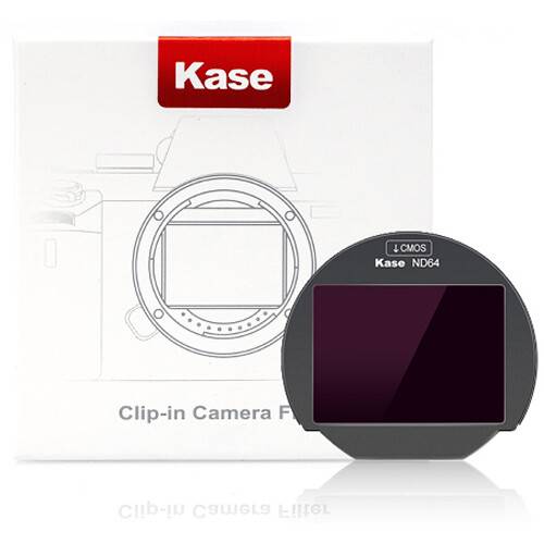 Kase Clip-In ND64 Neutral Density Filter for FUJIFILM X-Series Cameras (6-Stop)