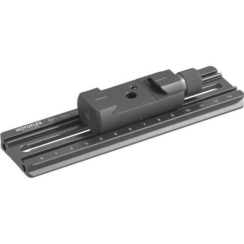 Novoflex Slim Clamping Plate with Q-Mount Mini Quick Release (5.9")