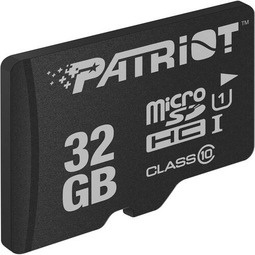 Patriot 32GB LX Series UHS-I microSDHC Memory Card