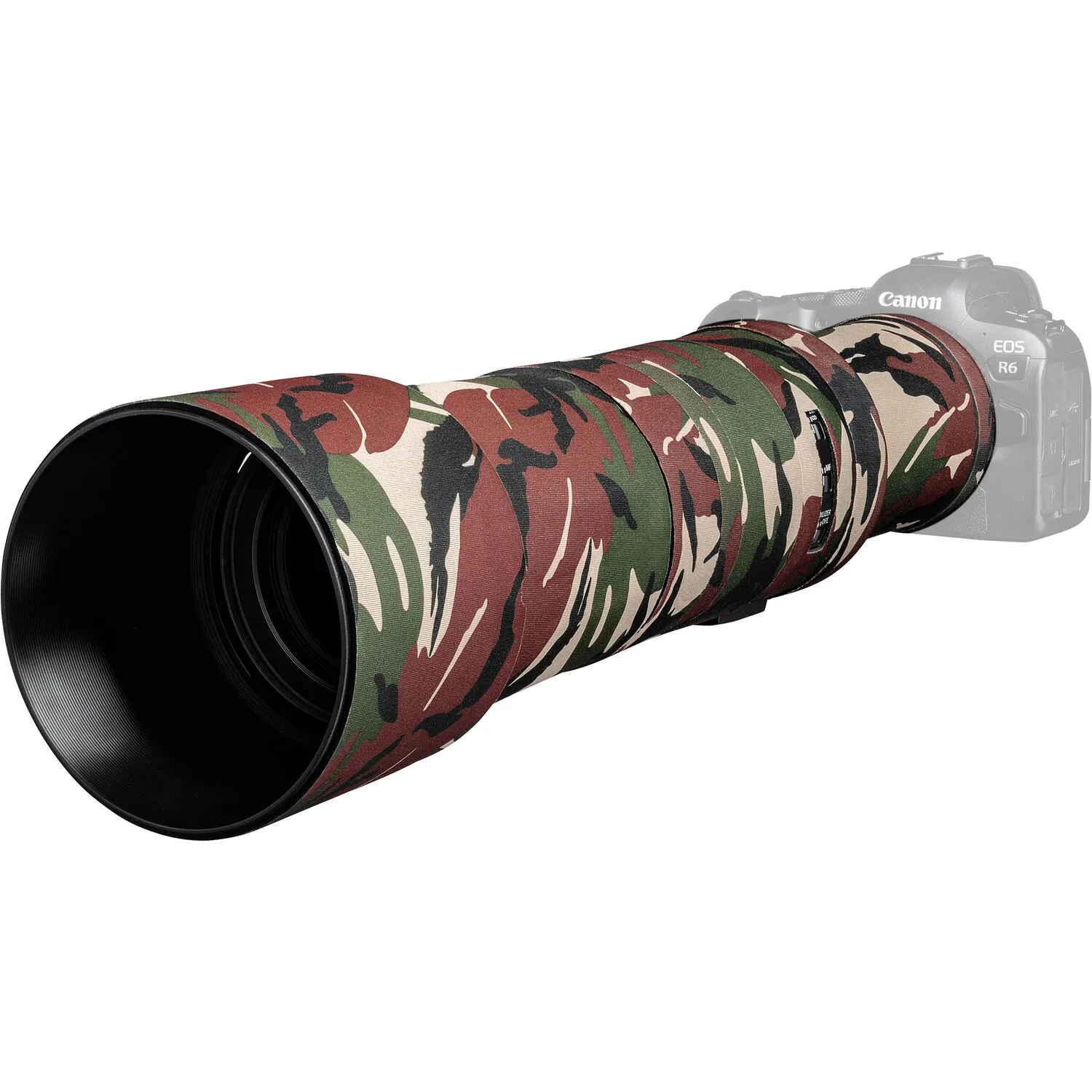 easyCover Lens Cover for Canon RF 800mm f/11 IS STM Lens (Green Camo)