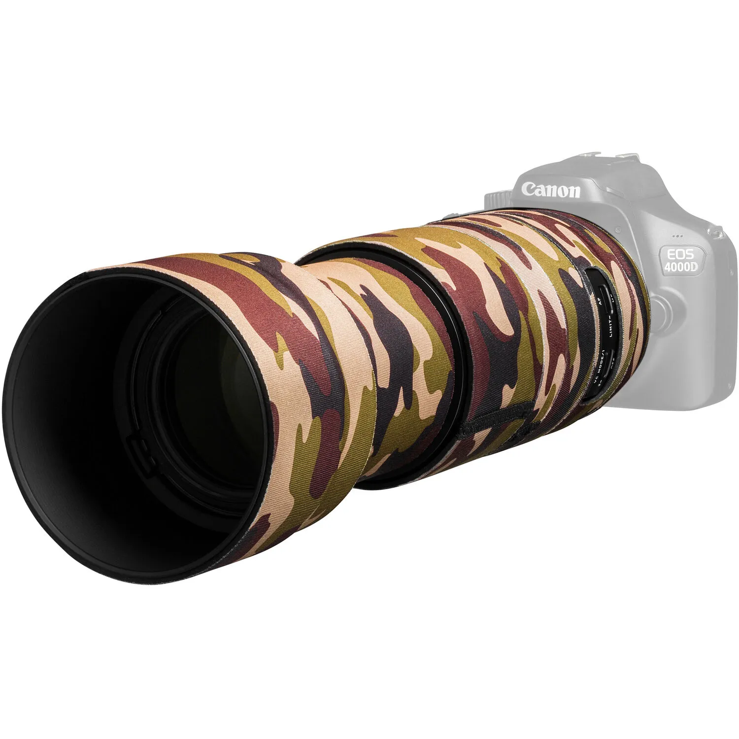 easyCover Lens Cover for Tamron 100-400mm f/4.5-6.3 Di VC USD Lens (Brown Camo)