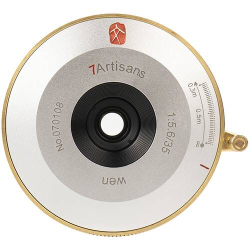 7Artisans 35mm f/5.6 Lens for Leica M (Silver)