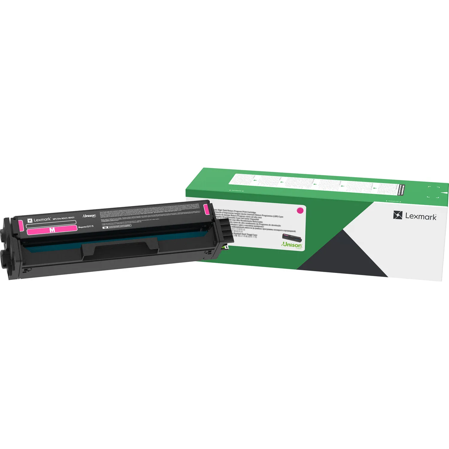 Lexmark 20N1XM0 Magenta Extra High Yield Return Program Toner Cartridge for Select Color Laser Printers