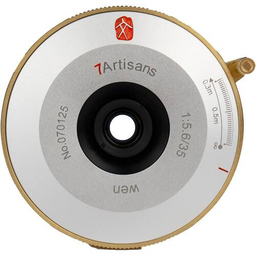 7Artisans 35mm f/5.6 Lens for Leica M (Gold)