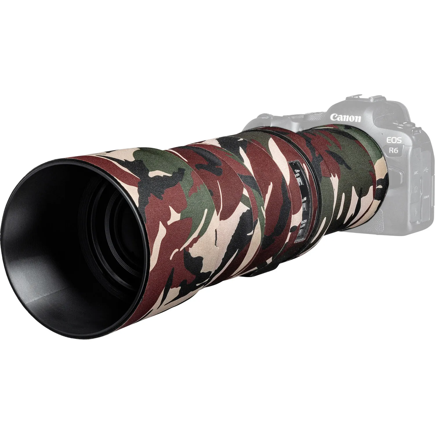 easyCover Skin Cover for Canon RF 600mm f/11 IS STM Lens (Green Camo)