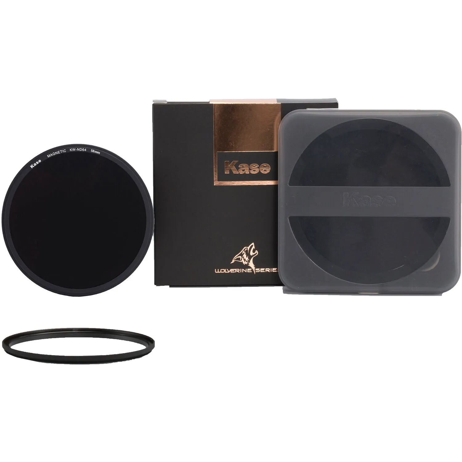 Kase ND Filter with Magnetic Ring (58mm, 6-Stop)