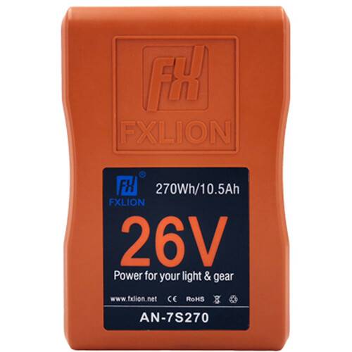 FXLion AN-7S270 26V 270Wh Lithium-Ion Battery (Gold Mount)