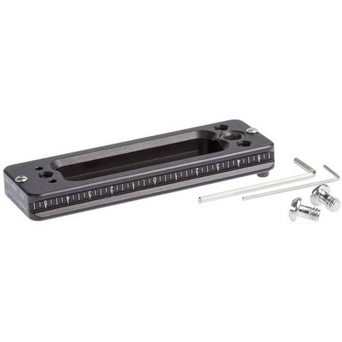 ProMediaGear PX4-QD 4.5" Arca-Type Double Dovetail Plate with QD Quick Release Adapter Port