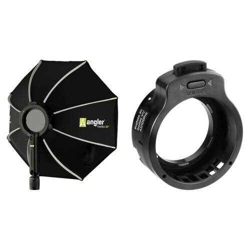 Angler FastBox 20" Softbox Kit for Profoto A1 and Godox V1