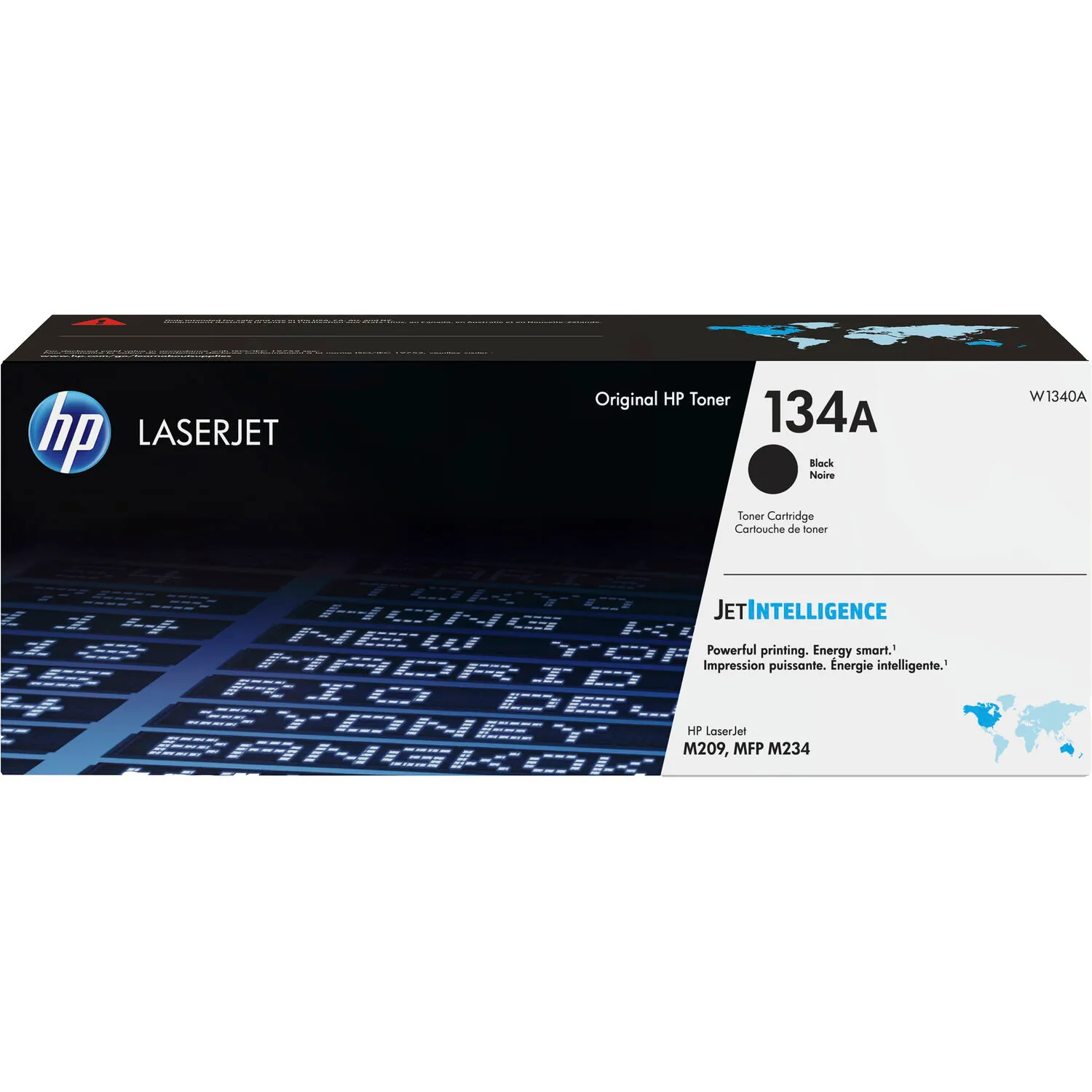 HP 134A Black Original LaserJet Toner Cartridge with JetIntelligence