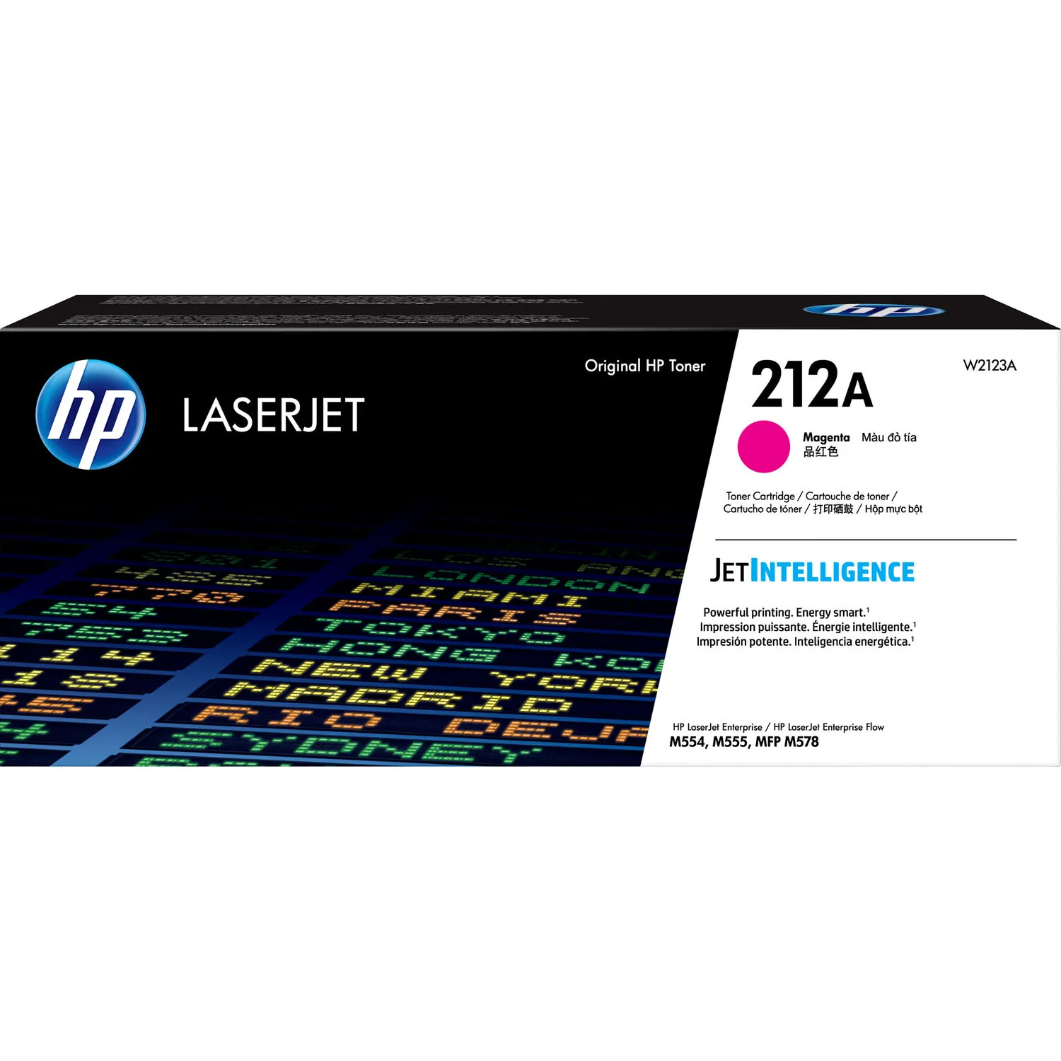 HP 212A Magenta Original LaserJet Toner Cartridge with JetIntelligence