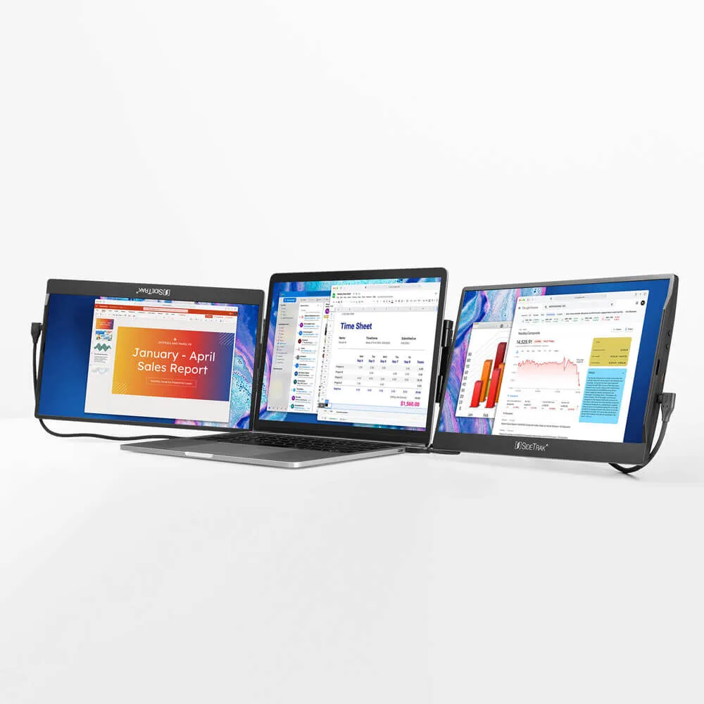 SideTrak 12.5" Swivel V2 Portable LCD Laptop Monitor (2-Pack)