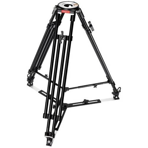 Proaim Heavy-Duty Mitchell Base Tripod Legs with Mid-Level &amp; Ground Spreaders (Black)