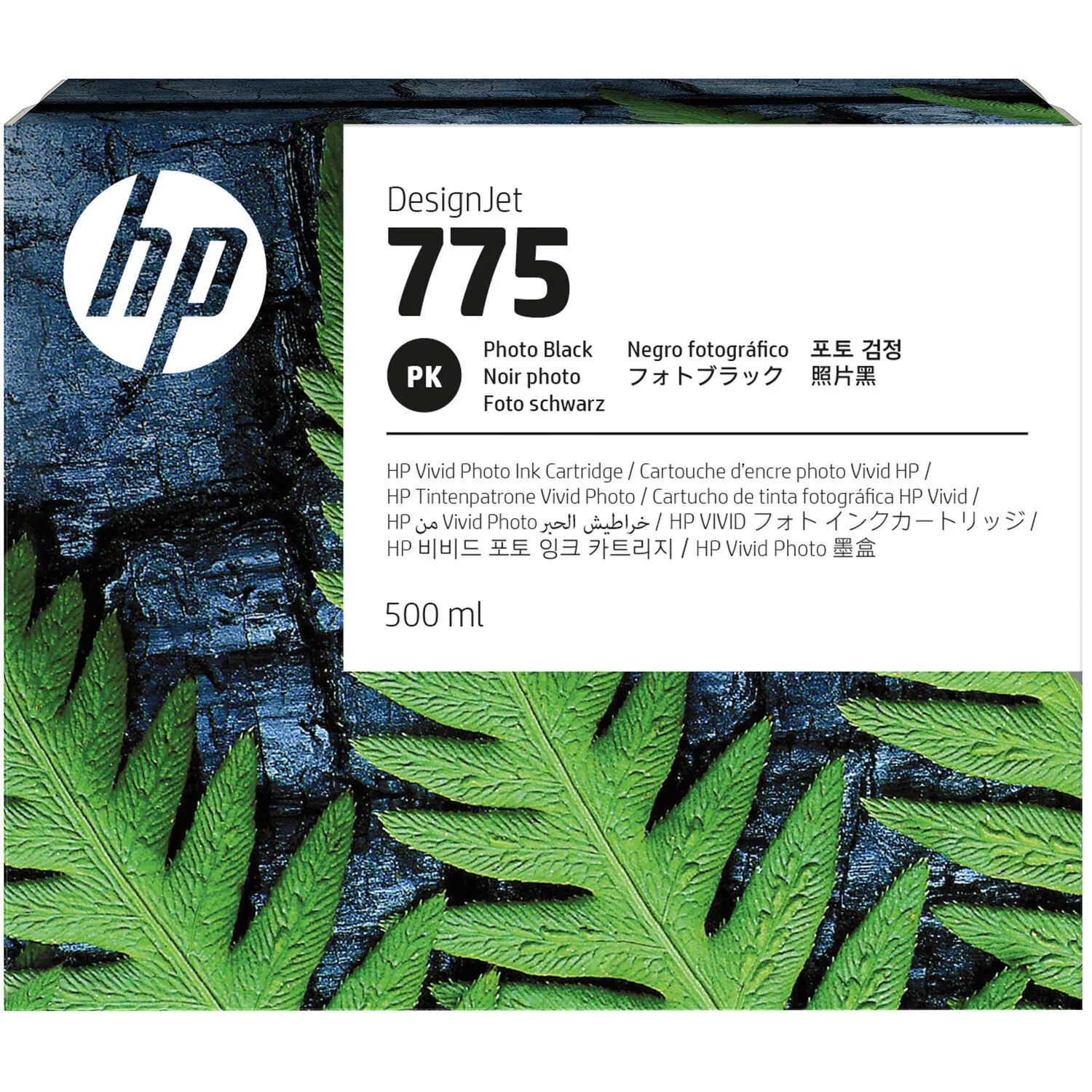 HP 775 Photo Black 500mL Original Ink Cartridge for DesignJet Z6 Pro 64" Printer