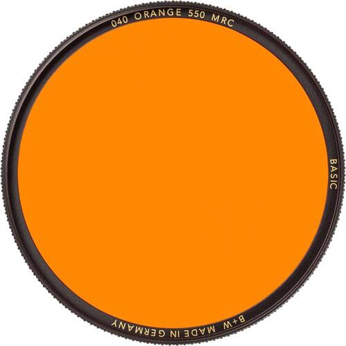 B+W #550/040 Orange MRC Basic Filter (37mm)