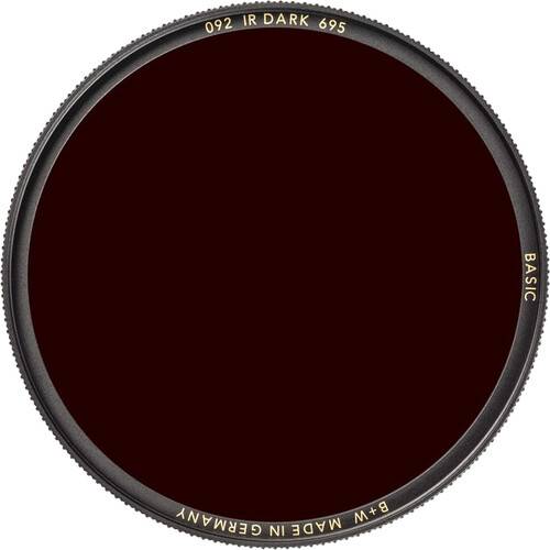 B+W 695/092 IR Dark Red MRC Basic Filter (39mm)