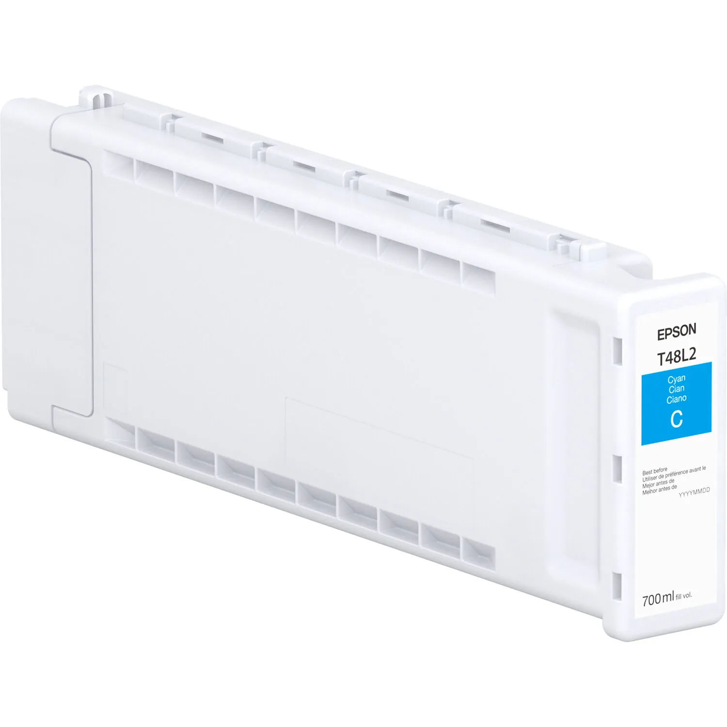 Epson T48L UltraChrome PRO6 Cyan Ink Cartridge for SureColor P8570D (700mL)
