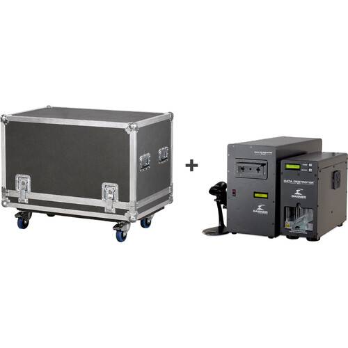 Garner Degauss Destroy Package with TS-4XT, PD-5, Scan-1X, Enclosed Destruction Cart