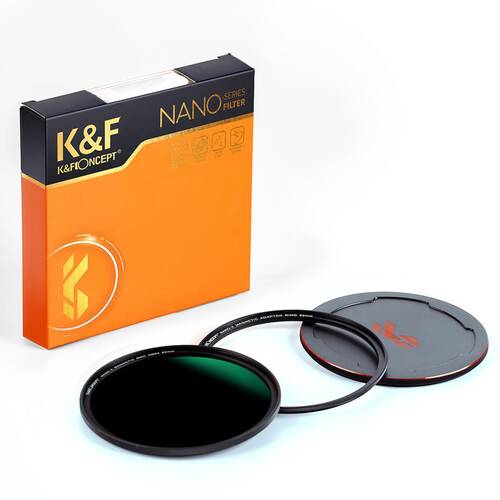 K&F Concept Nano-X Magnetic Filter with Adapter Ring & Lens Cap (67mm, 6-Stop)