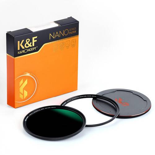 K&amp;F Concept Nano-X Magnetic Filter with Adapter Ring &amp; Lens Cap (67mm, 10-Stop)