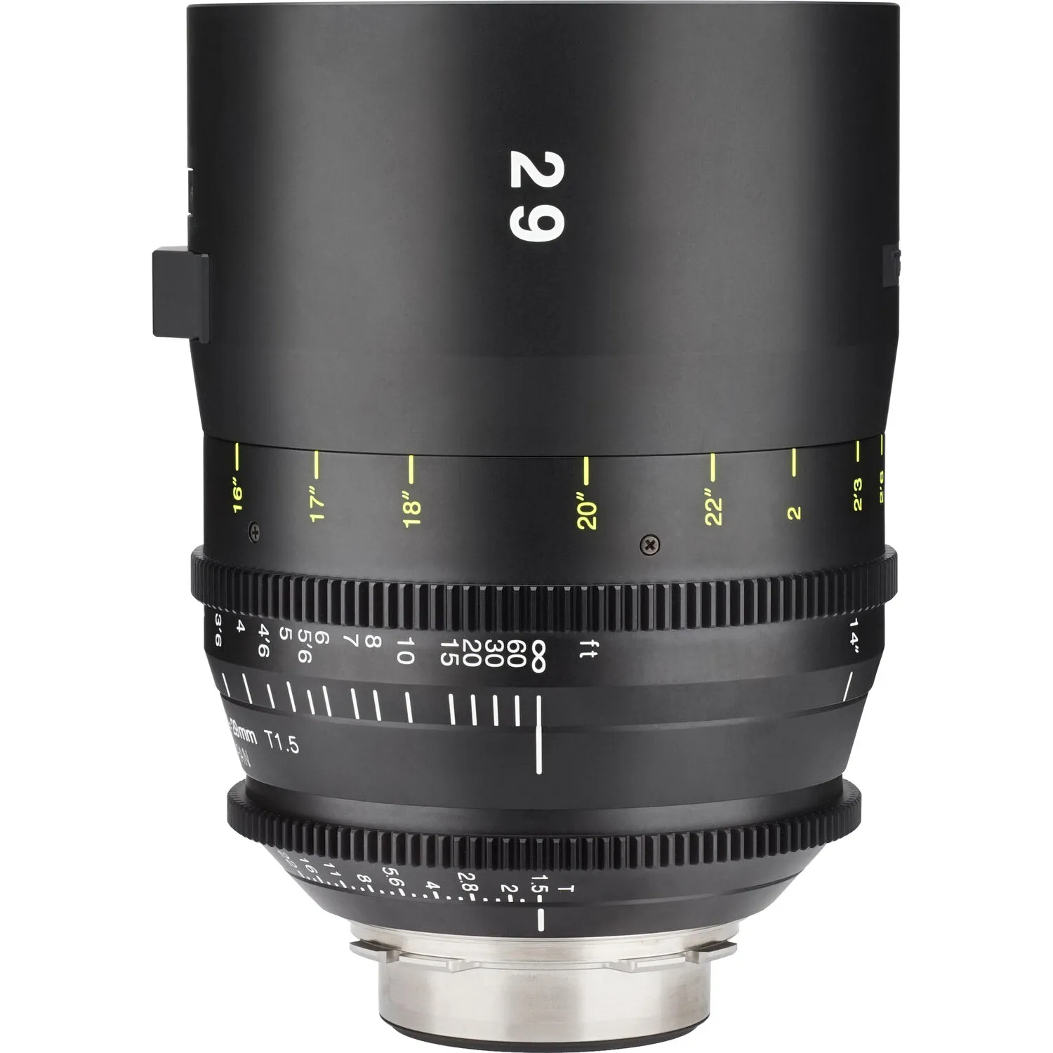 Tokina 29mm T1.5 Cinema Vista Prime Lens (MFT Mount, Feet)