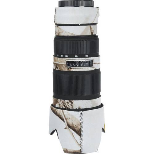 LensCoat Cover for the Sigma 70-200mm EX DG Lens (Canon White)
