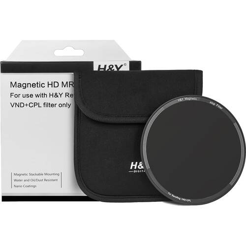 H&Y Filters Magnetic Clip-On Filter for RevoRing (58-77mm, 4-Stop)