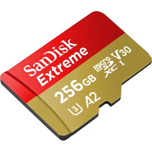 SANDISK 256GB Extreme UHS-I microSDXC Memory Card