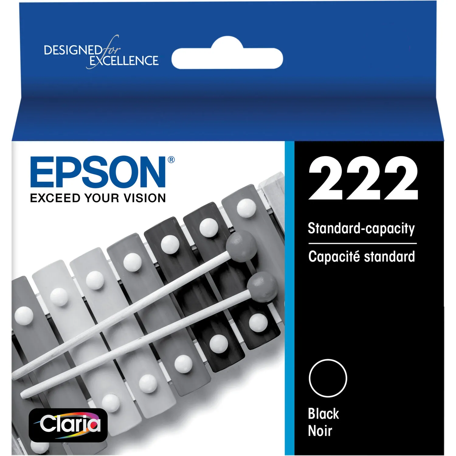 Epson Claria T222 Standard Capacity Black Ink Cartridge