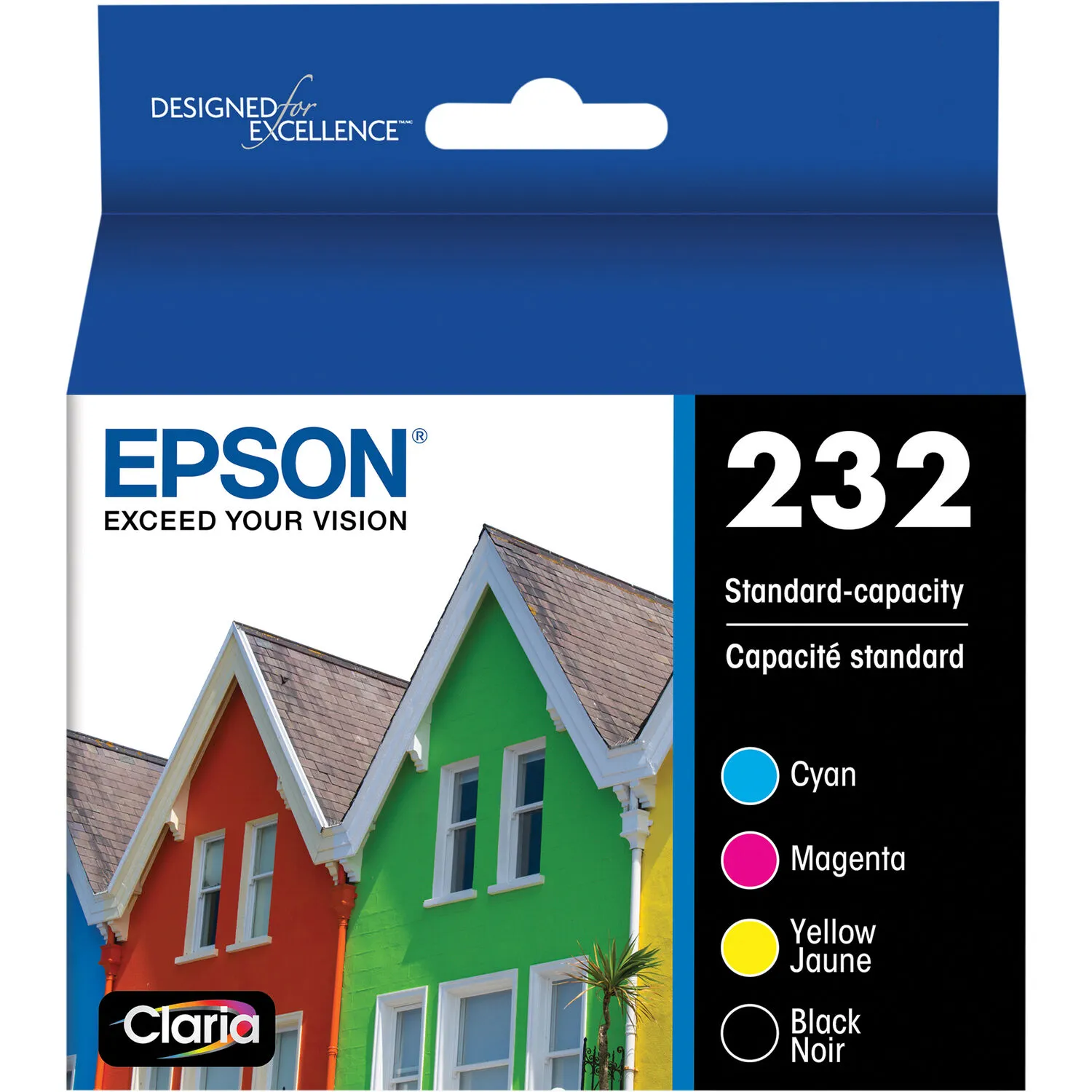 Epson T232 Standard Capacity Color & Black CMYK Multi-Pack