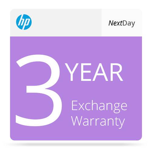 HP 3-Year Next Business Day Advance Exchange Support Plan for Printers