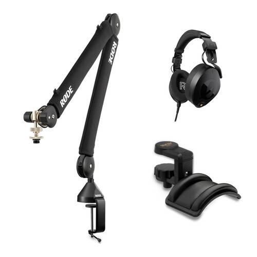 RODE PSA1+ Pro Studio Boom/Arm Kit with NTH-100 Professional Headphones