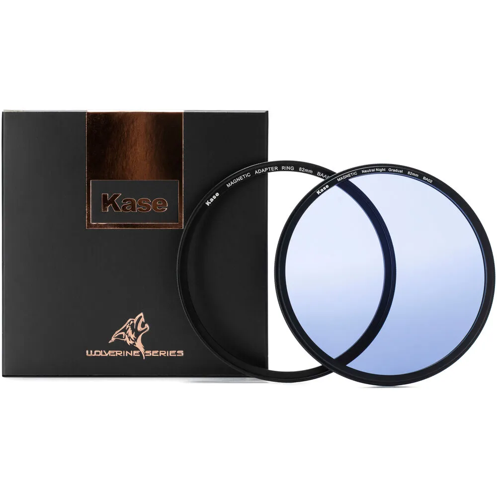 Kase Wolverine Neutral Night Light Pollution Graduated Filter with Magnetic Adapter Ring (82mm)