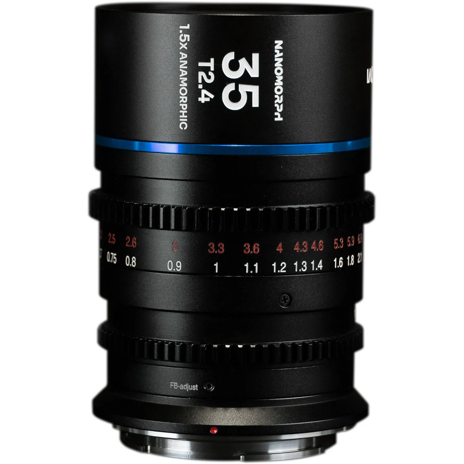 Venus Optics Laowa Nanomorph 35mm T2.4 1.5x S35 Anamorphic Lens (Sony E, Amber Flare)