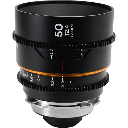 Venus Optics Laowa Nanomorph 50mm T2.4 1.5x S35 Anamorphic Lens (ARRI PL & Canon EF, Amber Flare)