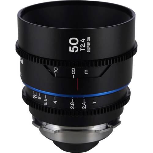 Venus Optics Laowa Nanomorph 50mm T2.4 1.5x S35 Anamorphic Lens (ARRI PL & Canon EF, Blue Flare)