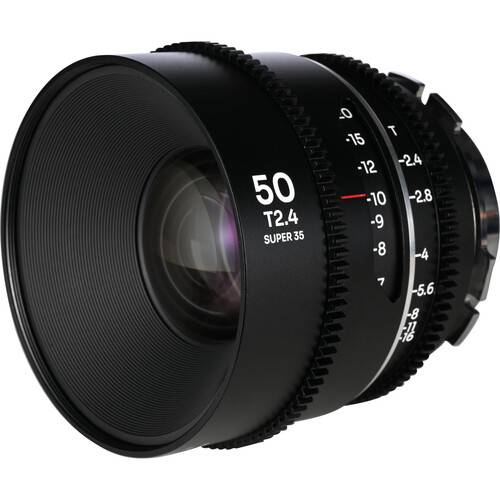 Venus Optics Laowa Nanomorph 50mm T2.4 1.5x S35 Anamorphic Lens (ARRI PL & Canon EF, Silver Flare)