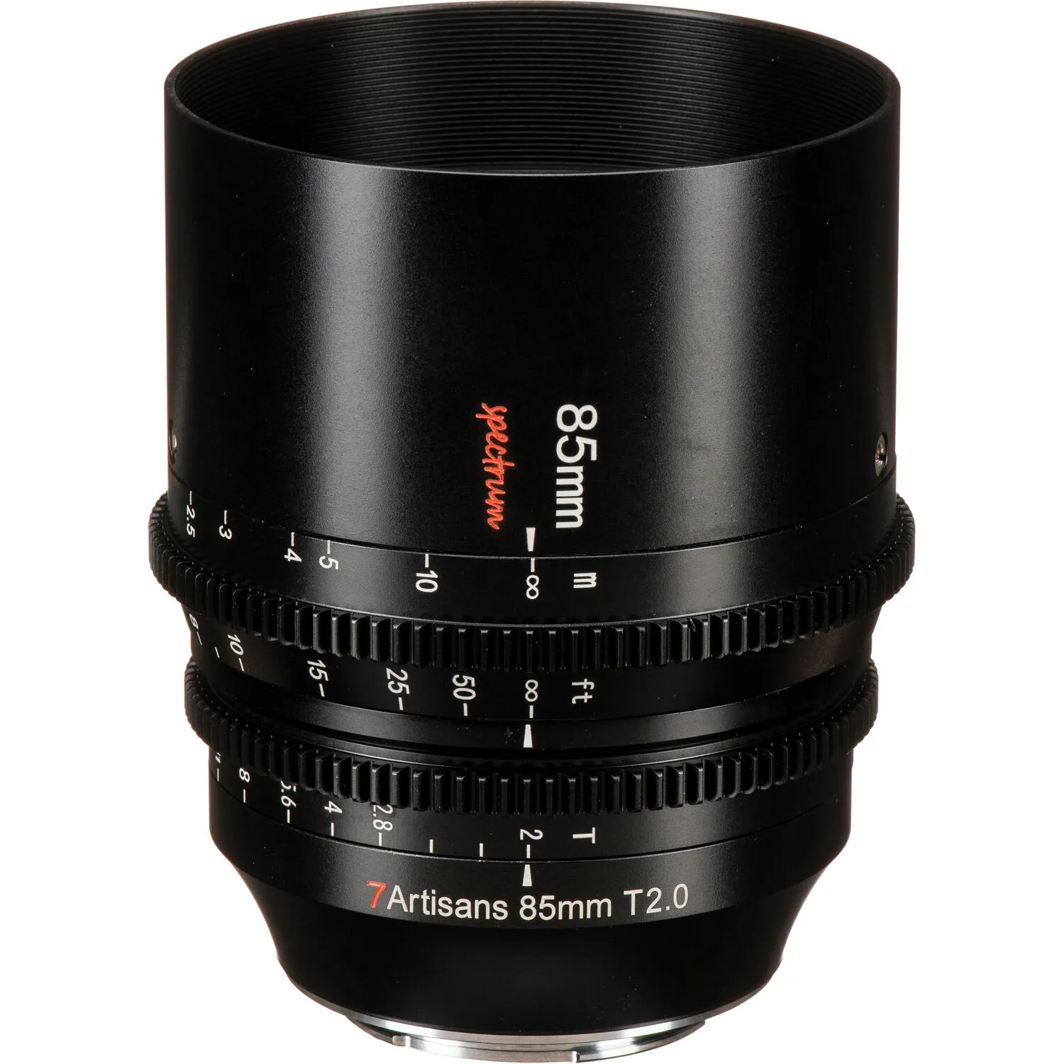 7Artisans 85mm T2.0 Spectrum Prime Cine Lens (E Mount)