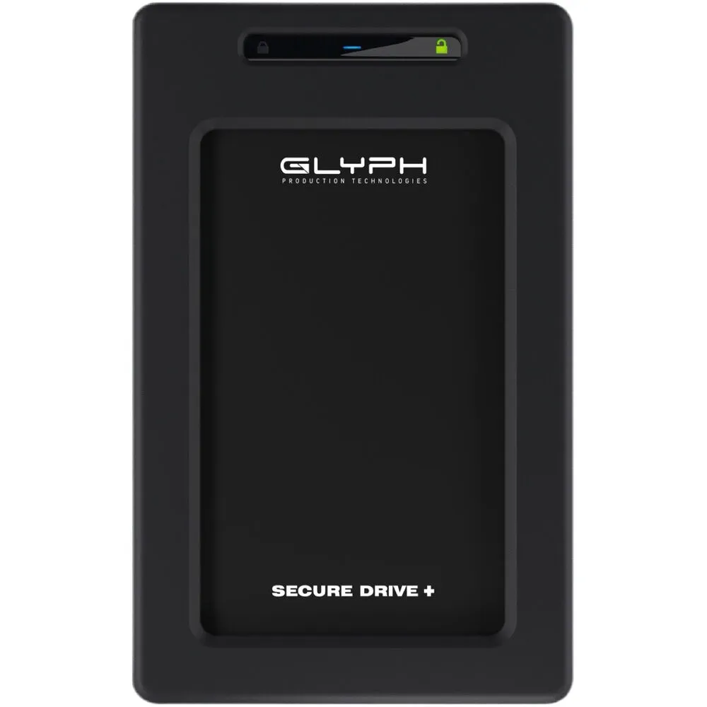 Glyph Technologies SecureDrive+ Professional Encrypted External HDD with Bluetooth
