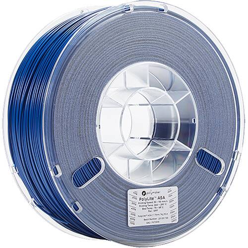Polymaker 1.75mm PolyLite ASA Filament (1kg, Blue)