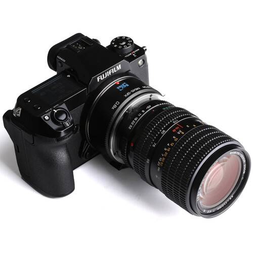 KIPON 0.8x Focal Reducer for Mamiya 645 Lens to FUJIFILM GFX Camera