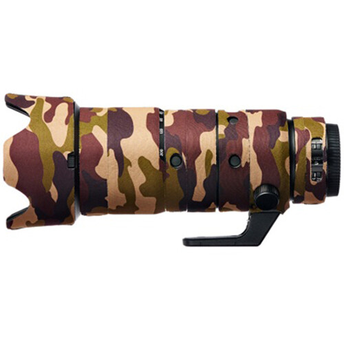 easyCover Lens Oak Neoprene Cover for the Nikon Z 70-200mm f/2.8 VR S Lens (Brown Camouflage)