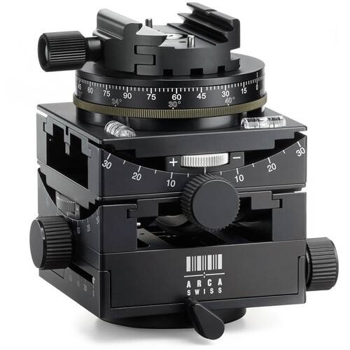Arca-Swiss C1 Cube cp Geared Head with ClickPan and Arca Classic Quick Release