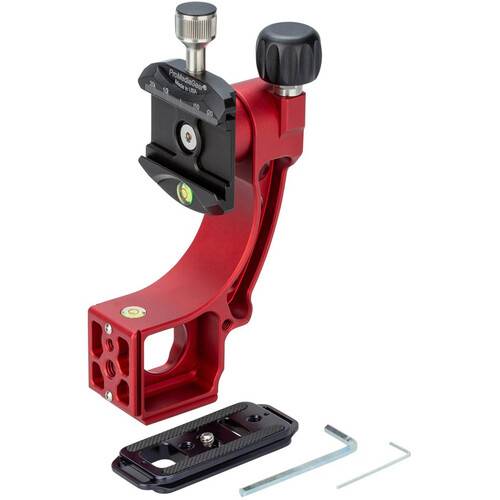 ProMediaGear GT2R Tomahawk V2 Gimbal Head Attachment for Ball Heads (Red)