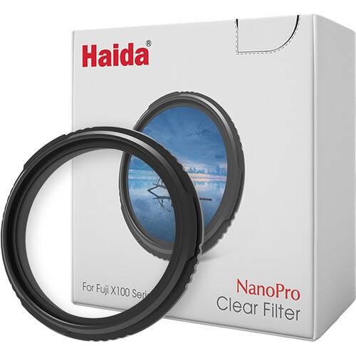 Haida NanoPro MC Clear Filter for FUJIFILM X100/X100VI Series Cameras (Black)