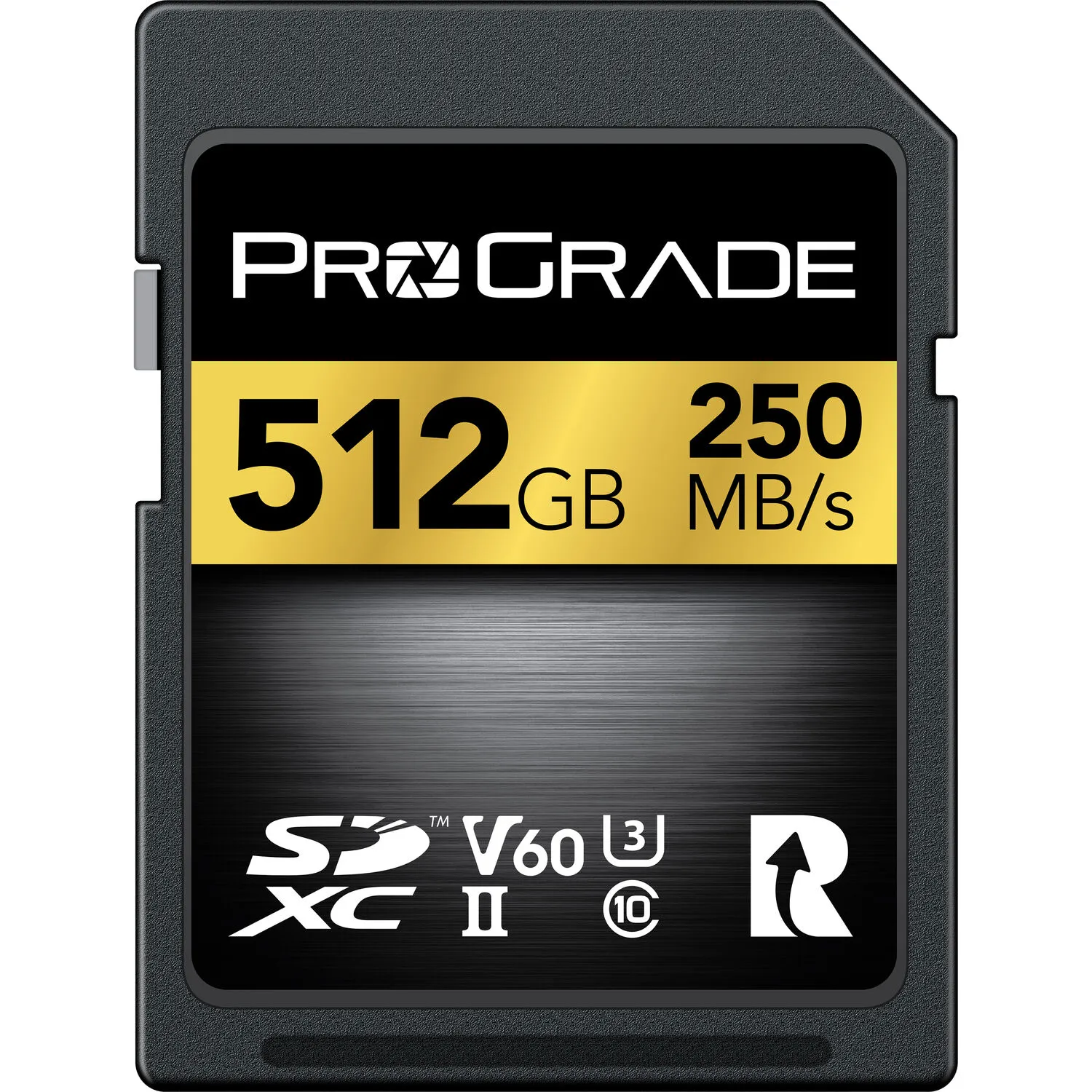 ProGrade Digital 512GB Gold UHS-II SDXC Memory Card