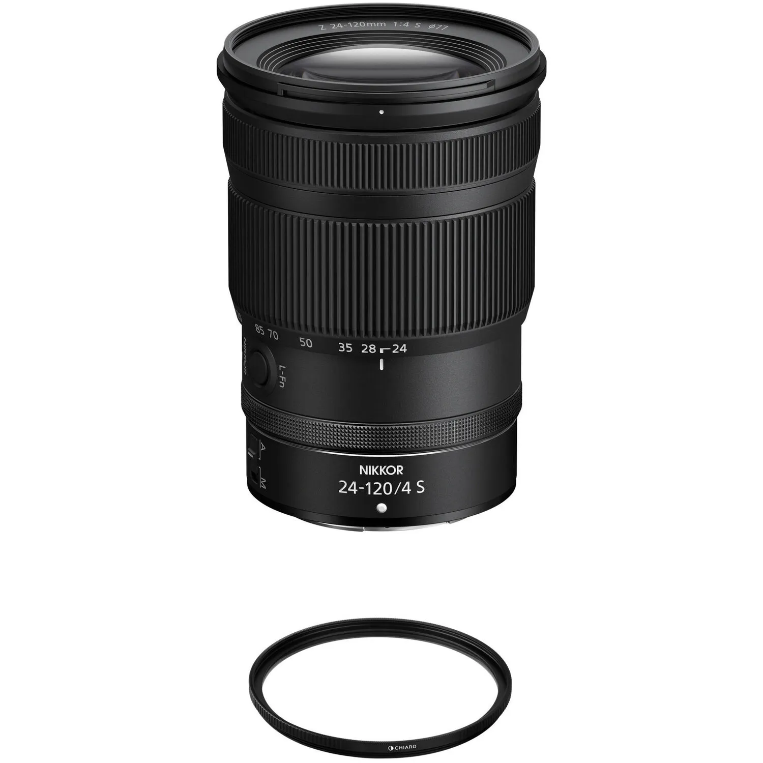 Nikon NIKKOR Z 24-120mm f/4 S Lens with UV Filter Kit