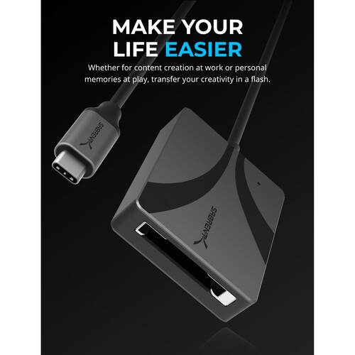 Sabrent CFexpress Type B USB 3.2 Gen 2 Card Reader
