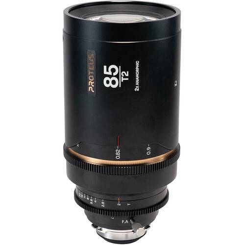 Venus Optics Laowa Proteus 2x Anamorphic 85mm T2 Lens (PL/EF, Feet, Amber Flare)
